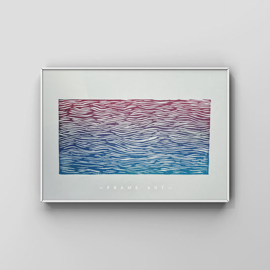 Mar^Mini Degradé fucsia celeste